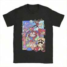 Cotton Graphic Tees, Teen Summer Clothes, Teen Girl Summer Clothes, Youth Boys Clothes, Summer Tops, Mom And Daughter Matching, Summer Outfits, Summer Clothes, Camisa Para Hombre, Tops For Women, Unisex Graphic Tees, Shirts For Girls Casual Minimalist Graphic Black Short Sleeve Crew Neck T-Shirt 2026 Tshirt Amazing And Digital Circus Graphic Print T Shirts For Kid WoKid Pure Cotton Tee Shirt Clothing,2026 Tshirt,Fashion Print Casual T-Shirt,Loose Short Sleeve T-Shirt,Short Sleeved Single-Sided Printed T-Shirt,100% Cotton Short Sleeve Casual Tee, Black - Perfect Thanksgiving New Year Gift 100% Cotton Top, Soft Breathable Fabric Perfect For Everyday Casual Wear, Fashion Printed Casual T-Shirt Suitable For All Seasons, Ideal For Summer, Machine Washable Pure Cotton Fashion T-Shirt,Mommy And Daughter Matching Outfit Mommy And Daughter Matching Outfit Black Tops Tshirts For Women Family Matching Outfit, Adult And Children's Sizes - màu đen - Xem 7