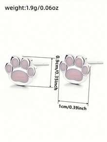 1 par eleganta örhängen, lämpliga som present till kvinnor för fester, förlovningar, årsdagar, alla hjärtans dag och andra tillfällen - 1# - Visa 9