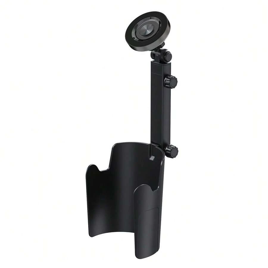 Giá đỡ cốc trên xe hơi, giá đỡ điện thoại từ tính - màu đen - Xem 1