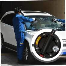1 Pack Heavy Duty Suction Cups, 8" Suction Cups For Glass With Pressure Gauge And Portable Storage Box, 800 Lbs Load Capacity Powerful Suction Cups To Lift Large Glass, Window, Tile - Suction Cup - View 6