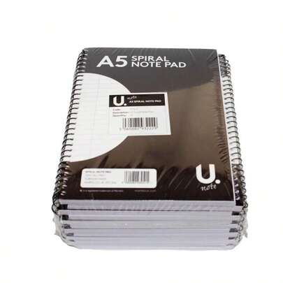 REPORTERS NOTEPADS - 80 SHEETS PER PAD, 12 X WIREBOUND SPIRAL SHORTHAND NOTEBOOKS