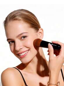DUcare Cọ trang điểm phổ biến, lông ngắn và dày, tạm biệt lớp phấn phủ, mang lại độ che phủ và che khuyết điểm hoàn hảo. - màu đen - Xem 7