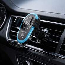 Minimalist Adjustable Magnetic Wireless Car Charger - Multicolor - View 3