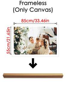 1件可客製化帆布照片印畫或無框海報，客製化帆布牆面藝術，適用於浴室、臥室、辦公室和客廳，牆面裝飾，送給朋友和家人的完美禮物，適合情人節、母親節、生日、兒童節、父親節、畢業、婚禮、居家餐廳、客廳、臥室、辦公室、茶室，極簡線條藝術 - 彩色 - 查看 9