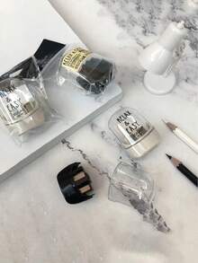 2pcs Mini Pencil Sharpener, Eyebrow Pencil Sharpener, Minimalist Transparent Pencil Sharpener, Student Pencil Sharpener, Manual Sharpener - Multicolor - View 2