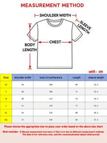 Street Style Retro Fashion Pattern T-Shirt, 220g 100% Pure Cotton Men's Short Sleeved T-Shirt, Summer Loose Casual Round Neck T-Shirt, Hip-Hop Street Style T-Shirt, Y2K - trắng - Xem 3