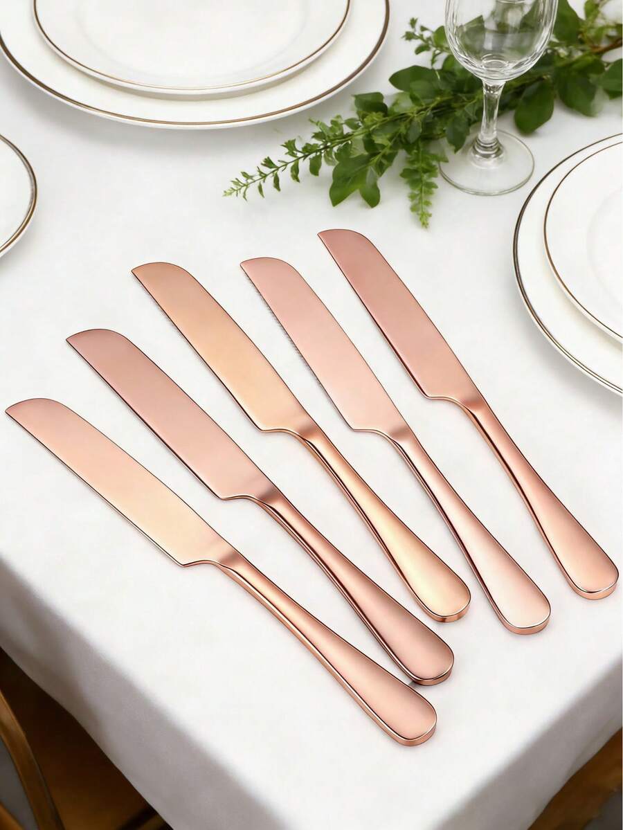 Bộ 1/2 dao cắt bánh mì/bánh ngọt bằng thép không gỉ, thích hợp cho sinh nhật, đám cưới, tiệc tùng và các dịp lễ khác. - Xem 1