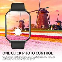 This Popular Smart Watch Features A 1.83-Inch Full-Touch High-Definition Screen, Supporting Wireless Calling, Text Message Alerts, Alarm Clock, Multiple Sports Modes, Remote Camera Control, Music Playback, And Other Smart Functions. It Is A Multi-Functional Smart Watch Compatible With IOS And Android Smartphones. It Makes A Great Gift For Valentine's Day, Easter, Mother's Day, Father's Day, Halloween, Thanksgiving, Christmas, And Other Holidays. - Multicolor - View 4