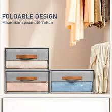Foldable Portable Storage Box, Dust-Proof Clothes And Quilt Organizer, Spring-Loaded Home Storage Container - Convenient And Space-Saving, Suitable For Bedding, Fabrics, Storing Clothes And Quilts For Spring, Outdoor Yard Storage, Back To School Season - Light Grey - View 7