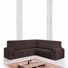 Kiva 3+1 Corner Sofa Cover, Super Elastic, Daily Protection And Fit For Sofas, Various Colors Available - Breathable Bi-Elastic Fabric Sofa Cover - 布朗河 - 查看 5