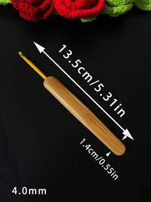 2.5-6.0毫米金色钩针，1支/套，毛线钩针 - 碳化金頭 - 查看 13