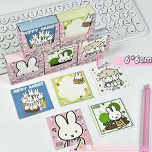 1 tờ giấy ghi nhớ không dính hình chú thỏ Miffy dễ thương với họa tiết hoạt hình tinh tế, dày dặn và chắc chắn, lý tưởng để viết tin nhắn và ghi chú, vẻ ngoài bắt mắt tạo thêm nét ấm áp cho việc sử dụng hàng ngày. Kiểu dáng ngẫu nhiên. - Nhiều màu - Xem 2