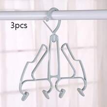 Pink Creative Shoe Drying Rack, Thickened Double Shoe Hook Balcony Shoe Rack, Hanging Shoe Hook Clothes Drying Rack - View 12