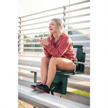 Stansport Asiento Plegable para Estadio con Brazos - Verde - Ver 7