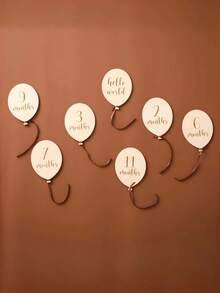 Newborn Milestone Props, Baby Growth Photography Props, Newborn Gifts, Gender Reveal Party, Baby Essentials - Multicolor 6 - View 3