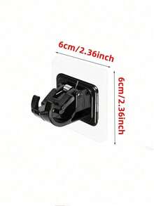 Bộ 8/4/2 móc treo rèm tự dính, móc treo rèm điều chỉnh được, thích hợp cho nhà ở, phòng khách, phòng ngủ, nhà bếp, phòng tắm, khách sạn. - Nhiều màu - Xem 8