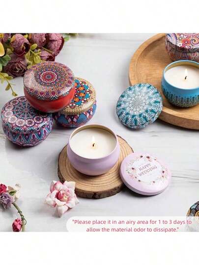 Set de 4 velas aromáticas, set de velas perfumadas, velas relajantes, set de velas perfumadas como regalo, adecuado para bodas, cumpleaños, fiestas, recuerdos de boda, aromaterapia en el hogar, regalo unisex para cumpleaños, Navidad, yoga, baño, San Valentín, decoración del hogar y hotel