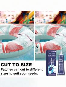 充气修补套装，防水密封自粘修补片，适用于充气水上漂浮设备 - A - 查看 7