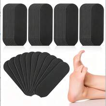 20pcs Foot File Replacement Pads, 100/180 Grit, Coarse And Fine Callus Remover Refill Pads, Volcanic Stone, Fragrance-Free, Battery-Free, Detachable Nail Care Pads - Multicolor - View 1