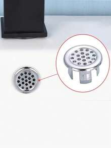 2pcs ABS Sink Hole Overflow Cover For Kitchen Bathroom Basin, Trim Bath Drain Cap Sink, Wash Basin Round Overflow Ring Plug - Multicolor - View 3