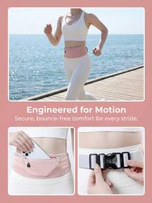 1 pièce Nouveau sac de taille de voyage invisible et créatif, élégant sac de taille anti-vol, sac de taille multifonctionnel ultra-fin et imperméable, convient pour les sports quotidiens, la course, la randonnée, l'escalade, le cyclisme, la fitness, l'école et la maison, un accessoire de voyage essentiel - Multicolore - Voir 4