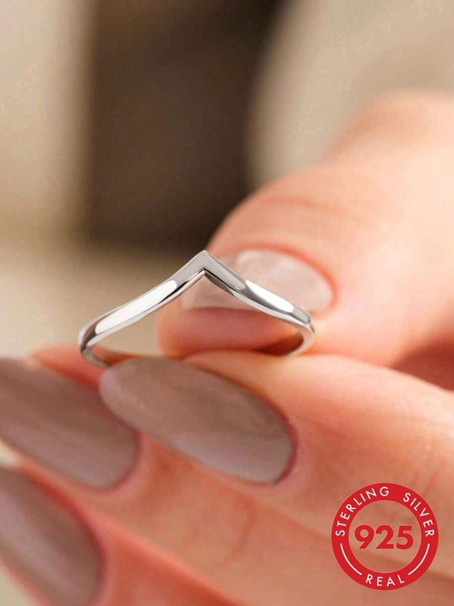 1pc Fashionable S925 Sterling Silver Zirconia Cross Adjustable Ring, Exquisite Jewelry Gift For Girls