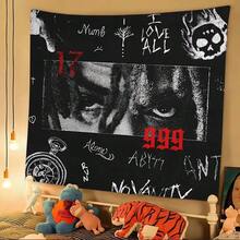X-XXXTentacions 17 Rapper Printed Large Wall Tapestry Wall Hanging Decoration Household Decor Blanket - 1PC - 查看 9