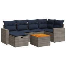 vidaXL Ensembles de table et chaises d'extérieur - Gris - Voir 2