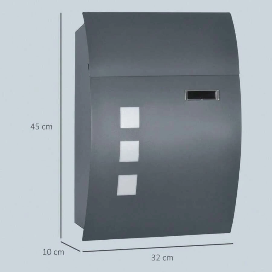 Wall-Mount Mailboxes - C - View 1