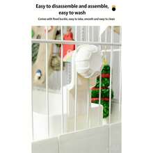 1Pc Rabbit Food Bowl, Pet Rabbit Food Bowl, Anti-Pecking, Anti-Bite, Anti-Tipping Food Box, Chinchilla Hanging Rabbit Food Supply - D - View 5