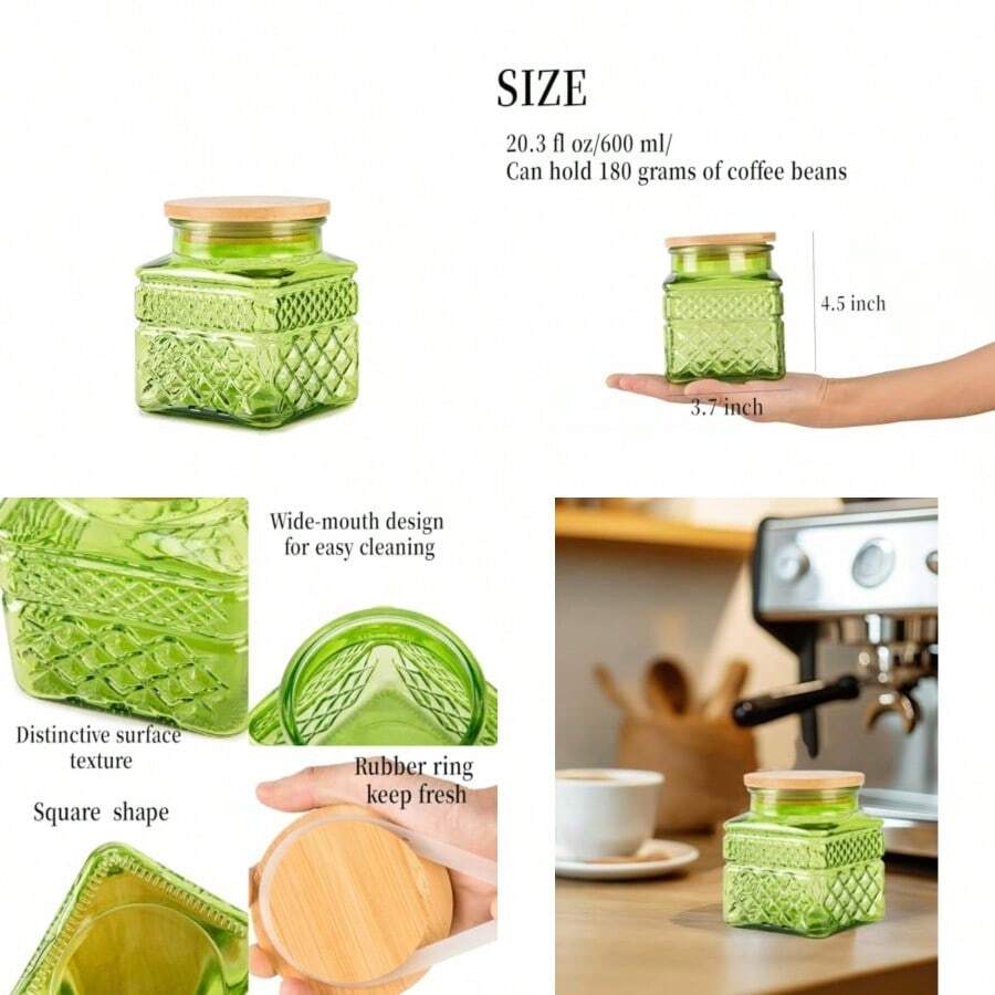 Decorative Jars - Green - View 1