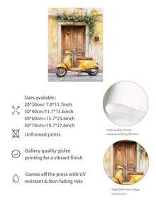 1 pièce Affiche de skateboard vintage, impression sur canevas de rideau rétro, art mural vintage, pièce d'art mural moderne, parfait comme cadeau, décoration de maison et de dortoir, convient pour la chambre à coucher et le salon, sans cadre - Multicolore - Voir 3