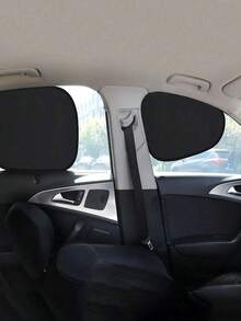 1/2件裝汽車遮陽板延伸器 可折疊側窗遮陽簾 阻擋紫外線與眩光 保護肌膚 適用於大多數車型（可降低車內溫度30°C，易於收納）夏季配件 - 多色 - 查看 8