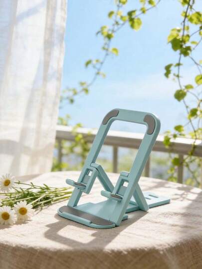 (2 chiếc) Giá đỡ để bàn gấp gọn tiện lợi, giá đỡ điện thoại/máy tính bảng du lịch dạng gập, thích hợp cho ký túc xá và xem video