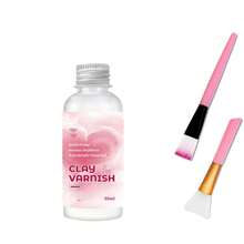 1/2/3 lọ 50ml/100ml Sáp đánh bóng đất sét chống thấm nước, bóng, tự khô, dùng để đánh bóng đá, sơn acrylic, sơn dầu, đồ thủ công tự làm, gốm sứ bóng. - hồng - Xem 14