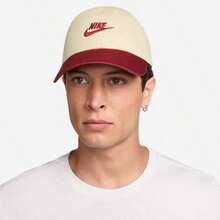 Nike Club H86 Adjustable Cap Red/Beige FB5368-231 - White and Red - View 1