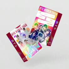 60件/盒 BT21 BL KATSEYE K-POP 粉丝周边，SKZ 限量版粉丝商品，ENEMY 收藏照片卡，贴纸，节日礼物 - 彩色 - 查看 7