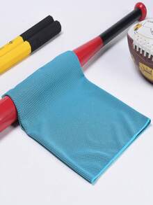 Toalha Esportiva Refrescante de Seda de Gelo para o Verão, Toalha Refrescante para Fitness ao Ar Livre, Toalha Refrescante de Absorção de Suor Resfriada com Cobertura de Silicone - Multicolorido - Visão 9