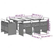 vidaXL Outdoor Table & Chair Sets - Grey - View 8