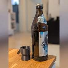啤酒瓶盖发射器，瓶盖射击游戏，3D打印瓶盖发射器，适用于不同啤酒瓶，创意趣味开瓶器，多功能杠杆式开瓶器，啤酒爱好者的完美礼物，厨房工具和酒吧配件 - 查看 15