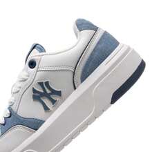 MLB Unisex Casual Sneakers CHUNKY LINER DENIM POCKET, Lightweight Comfortable Daily Simple Sporty Low-Top 3ASXD015N-50NYS - Navy Blue/white - View 8