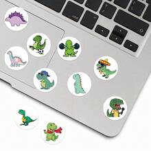 SCXXBSW 500 adesivos por rolo. Adesivos de desenho animado para decorar celulares, tablets, garrafas de água, estojos, malas e outros objetos. - Multicolorido - Ver 6