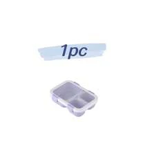 1pc Fashionable Macaron Color Bento Box, Compartment Lunch Box, Microwave , Suitable For School, Office, Outdoor Use - Multicolor - View 13