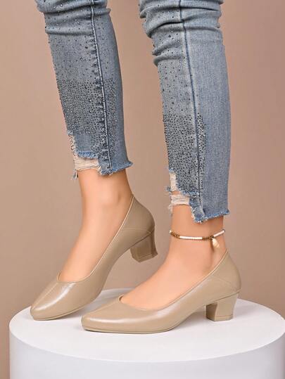 Fashionable Platform Wedge Slip-On Shoes, Non-Slip Jelly Shoes, Breathable Soft Bottom Work Shoes For Women, Suitable For All Seasons