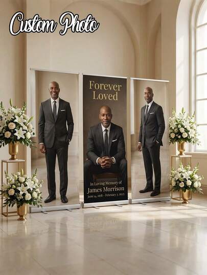 1 tấm banner tùy chỉnh, banner polyester in ảnh cá nhân hóa, phông nền trang trí sự kiện ngoài trời và hiên nhà, phù hợp cho đám cưới, sinh nhật và các lễ kỷ niệm nói chung, thích hợp cho Giáng sinh, Lễ Tạ ơn và nhiều lễ hội khác, phông nền in tùy chỉnh, phù hợp cho trong nhà, sân vườn, hàng rào và là vật trang trí tiệc hoàn hảo cho mọi dịp.