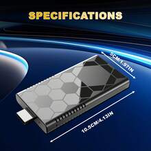 Đầu thu truyền hình thông minh S905L3 được nâng cấp, trang bị hệ điều hành Android 14, bộ xử lý lõi tứ, hỗ trợ giải mã video 4K, WiFi băng tần kép (2.4/5.0GHz), tích hợp chức năng Fire TV Stick. - màu đen - Xem 8