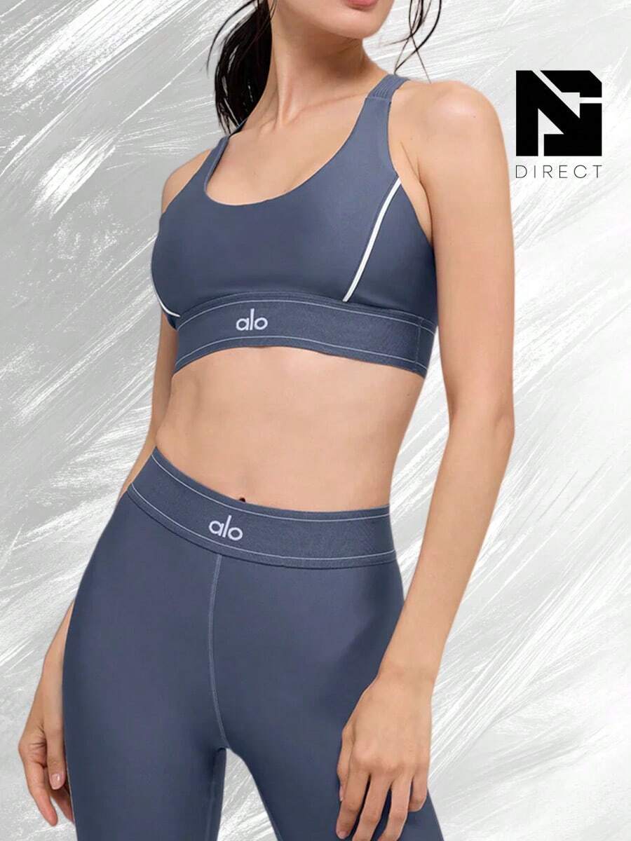 Airlift Suit Up Bra - Bluestone/White - View 1