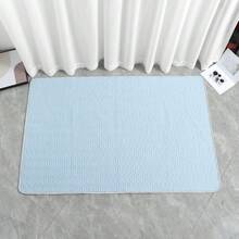 Thảm làm mát cỡ lớn cho thú cưng, đệm ngủ bằng lụa mát lạnh cho thú cưng, thảm làm mát mùa hè cỡ lớn, giúp thú cưng của bạn luôn mát mẻ và thoải mái suốt mùa hè. - Màu xanh lam - Xem 15