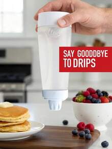 [Delivery Within 2-7 Days In The United States]1PC Pancake Batter Dispenser With Whisk Ball & Stand Base - Easy To Operate, User-Friendly, Time-Saving, Durable, Large Capacity, Easy To Clean, Detachable Base, No-Mess Batter Mixer Dispenser, Versatile For Pancakes, Crepes, Waffles, Muffins, Qatayef, Cupcakes & More, Effortless Batter Distribution For Uniform Shapes & Sizes, Suitable For Home Kitchen, Breakfast Prep, Baking Parties, Family Brunch & Holiday Gatherings, Sturdy Construction For Long-Lasting Performance, Hassle-Free Cleaning & Storage With Detachable Components, Ideal For Home Bakers, Cooking Enthusiasts, Breakfast Lovers, Busy Parents & Party Planners, Perfect Gift For Housewarming, Mother's Day, Birthday & Baking Fans, Streamlines Baking Process & Reduces Kitchen Clutter, Compatible With Various Batter Types, Compact Design Fits Any Countertop, Must-Have Baking Accessory For Effortless & Fun Cooking Experience,Baking Supplies,Kitchen Items,Kitchen Gadgets(White) - Nhiều màu - Xem 8