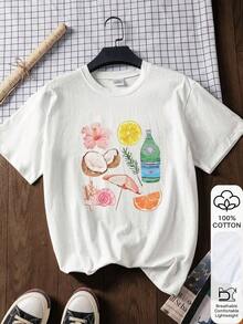Women T-Shirts - White - View 1